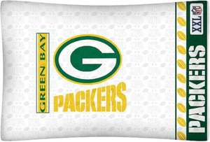 NEW GREEN BAY PACKERS  Standard Knit Microfiber Pillowcase - Picture 1 of 1