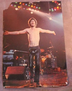MICK JAGGER 1980s Rolling Stones Live in Concert RO 007 Rockon Holland Poster FA - Picture 1 of 1