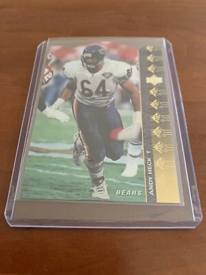 1994 SP Die Cuts Chicago Bears Football Card #149 Andy Heck - Image 1 of 2