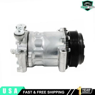 AC Compressor For Chevrolet K2500 1996-2000 with Clutch with HT6 Compressor Foto 1 de 4