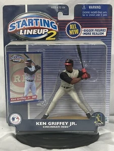 Starting Lineup 2 MLB Reds #30 Ken Griffey, Jr. 2001 NEW - Picture 1 of 2