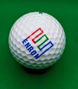 (1) RARE Vintage MINT Enron Corporation logo golf ball - Titleist DT Spin - Picture 1 of 2