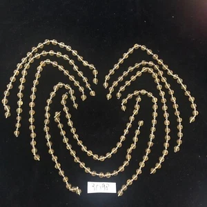 cry chandelier part 10 pcs Amber 10 Mm Smooth 13.5 Chain Pic Does Not Show Amber - Picture 1 of 2