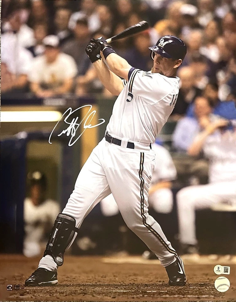 Milw Brewers All Star GEOFF JENKINS Signed 16x20 Photo #11 AUTO - BAS - Image 1 of 1