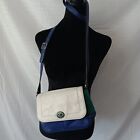Coach Park Colorblock Violet /sv Blue Multi Handbag-pre Owned #24601