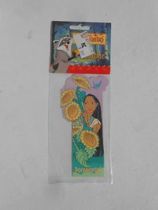 Vintage 90's K-Mart Disney Pocahontas Sunflower Walt Disney Bookbite Bookmark - Picture 1 of 7