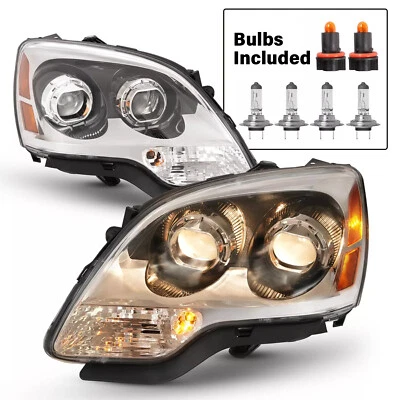 For GMC Acadia 2007-12 Projector Headlights Headlamps Replacement Left+Right Set Foto 1 de 4