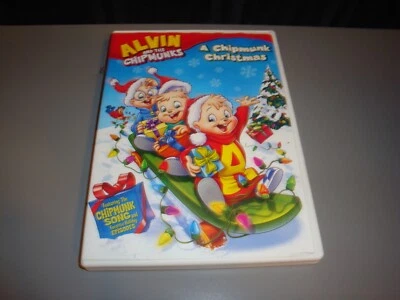 Alvin and the Chipmunks A Chipmunk Christmas DVD Cartoon Family Holiday - Image 1 of 4