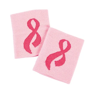Breast Cancer Awareness Wristbands, Jewelry, 12 Pieces - Picture 1 of 3