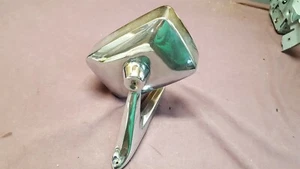 1973 Mercury Marquis OEM Driver Left LH Side Exterior Mirror Chrome No Glass - Picture 1 of 6