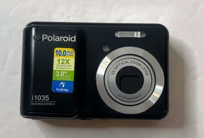 Polaroid i1035 10.0 MP Digital Camera w 3.0" LCD Display TESTED w/ 4 GB SD Card - Image 1 of 2