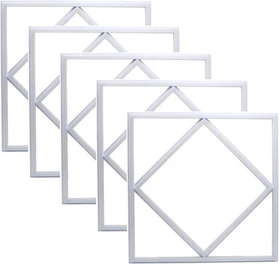 80W Square Led Ceiling Light Panels Frame Bright 60x60 Cool White Company Office