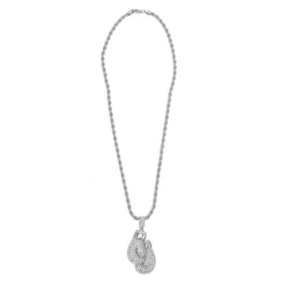  Anhänger Boxhandschuh Boxhandschuhe Kettenanhänger Pendellanz Halskette - Bild 1 von 4