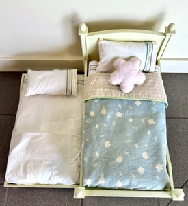 Vintage Pleasant Company American Girl Doll Flower Trundle Bed 2002 Retired - Picture 1 of 7