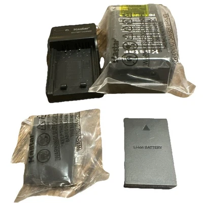 Kastar: 2 baterías, cargador de viaje, cargador de pared - Olympus Li-10B Li-12B Li10C Foto 1 de 4