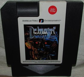 1991 AMERICAN VIDEO DEATHBOTS FOR NINTENDO NES, CARTRIDGE ONLY, USED - VG