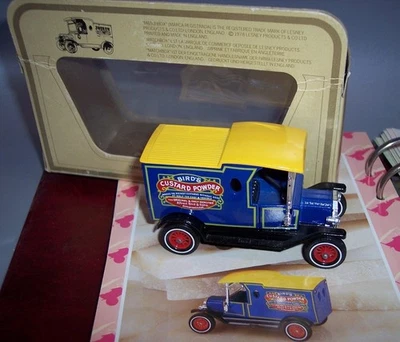 MATCHBOX YESTERYEAR Y-12 *BIRD'S CUSTARD* FORD MODEL T *ISSUE 1* BLACK SEAT MIB - Image 1 of 4