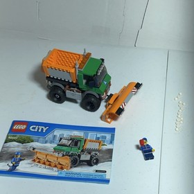 LEGO City 60083 Snowplow Truck 100% Complete w/ Instructions No Box