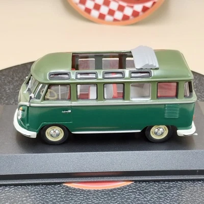 MINICHAMPS 1/43 VW BUS Samba green light Volkswagen 430052301 - Image 1 of 4