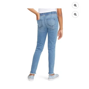 Justice Girls Pull-On Fashion Jegging’s Stretch Jeans/Drawstring waist-Size 12 - Picture 1 of 8