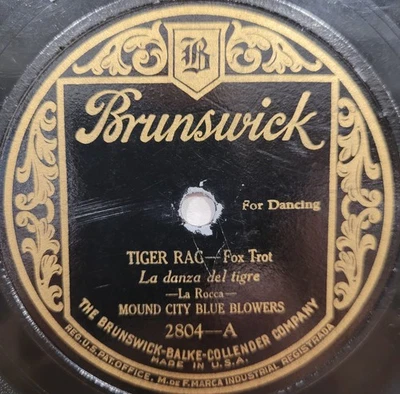 HEAR👂Mound City Blue Blowers Tiger Rag Deep Second Street Blues + Bonus 78 RPM - Image 1 of 4