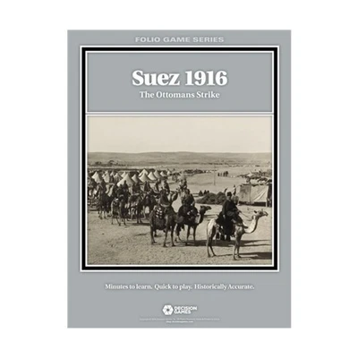 Decision Games Folio Wargame Suez 1916 - The Ottomans Strike Bag EX/NM - Image 1 of 2