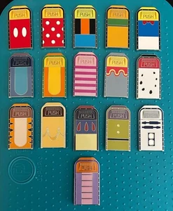 Disney Parks 2025 Character Trash Bins Cans Mystery Pins - You Choose! - Picture 1 of 1