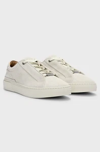 Trainers Boss Mens Gary Tenn Light Beige Made In Italy - RRP £389 - Picture 1 of 8