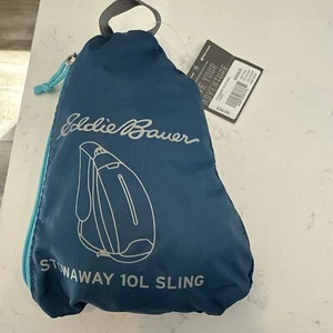 Eddie Bauer Stowaway Lightweight Sling Backpack Bag 10L Packable New - Picture 1 of 2