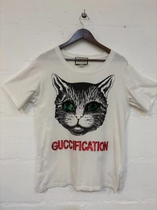 Gucci 'Guccification' White T-Shirt - Picture 1 of 7