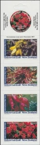 UNIVERSAL NEW ZEALAND PRIVATE BOOKLET NATIVE FLOWERS (ID:U004) - Picture 1 of 1