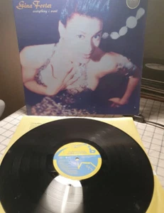GINA FOSTER - Everything I want - 1990 German 10-track Vinyl LP - Picture 1 of 6