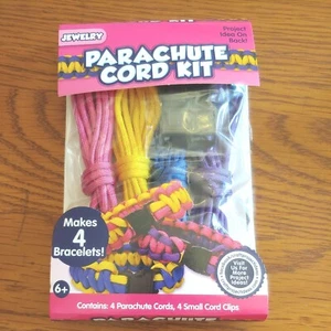 Bracelet Parachute Cord Kit makes 4 bracelets New packaging may have some damage - Picture 1 of 2