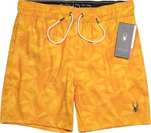 Spyder Volley Swimsuit / Swim Trunks - NWT Mens 2XL Orange - #47203-F10 - Picture 1 of 2