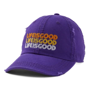 Life Is Good GRADIENT LIG Lavado al Sol Chill Gorra Sombrero Púrpura Ajustable Unisex OS - Imagen 1 de 5