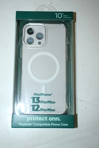 NEW Onn MagSafe Compatible Clear Phone Case for Apple Iphone 12/13 Pro Max - Picture 1 of 2
