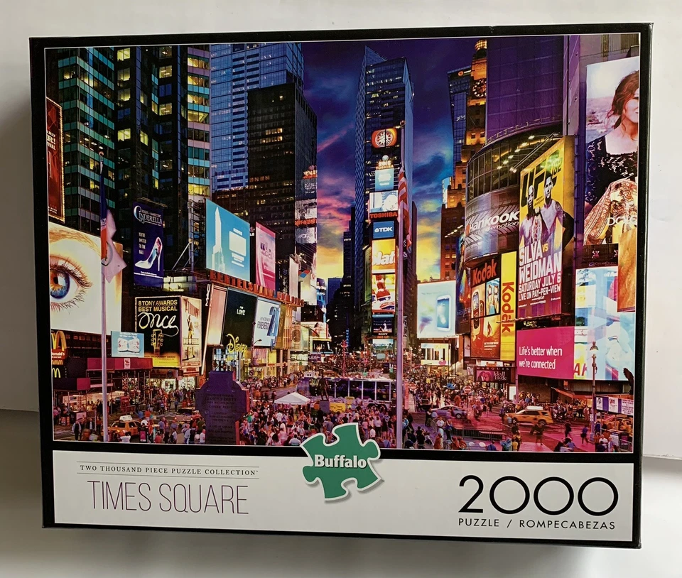 Buffalo Games Times Square 2000 PC Puzzle