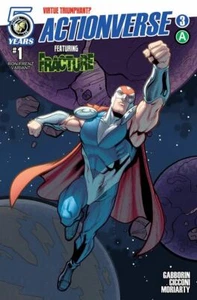 Actionverse #3 Feat Fracture Cvr B Frenz Action Lab Comic Book - Picture 1 of 1