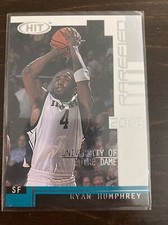 2002 SAGE HIT Basketball Rarefied Silver #R21 Ryan Humphrey