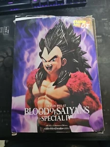 Banpresto Dragon Ball GT BLOOD OF SAIYANS SPECIAL SS4 Vegeta Figure PVC ABS - Picture 1 of 2