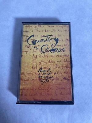 COUNTING CROWS Cassette Tape AUGUST AND EVERYTHING AFTER 90s ROUND HERE OMAHA - Image 1 of 4
