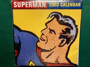 SUPERMAN CALENDAR 2003 / FACTORY SEALED - Bild 1 von 2