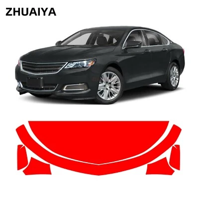 Película de protección de pintura PPF precortada para capó para Chevrolet Impala 2014-2019 Foto 1 de 4