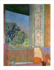 Art print Bonnard The Open Window giclee poster gallery wall art home decor - Picture 1 of 15