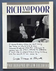 RICH AND POOR ~ JIM GOLDBERG ~ FIRST EDITION - FIRST PRINTING - 1985