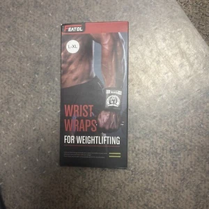 FEATOL Wrist Wraps for Weightlifting Men Women (Dual Support), L/xl - Picture 1 of 4