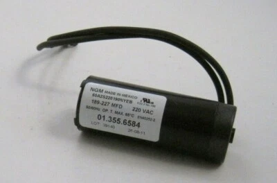 NGM 189uf - 227uf 220VAC Motor Start Capacitor - Round (189mfd - 227mfd 220V)   - Image 1 of 4