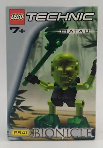 LEGO Technic Bionicle Figure MATAU 8541 from 2001 NEW Technic Green - Picture 1 of 6