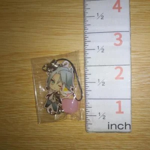 A42853 Katekyo Hitman Reborn ! Metal charm strap Hayato Gokudera - Picture 1 of 3