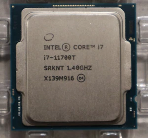INTEL CORE i7-11700T 8 núcleos 1,40 GHz i7 11700T LGA 1200 SRKNT - Imagen 1 de 1